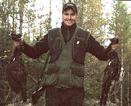 Knut Arne with Capercaillie trophies