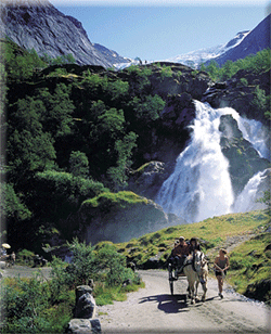 Briksdal Glacier