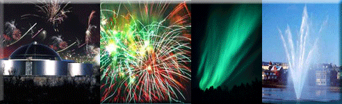 New Years in Reykjavik Iceland